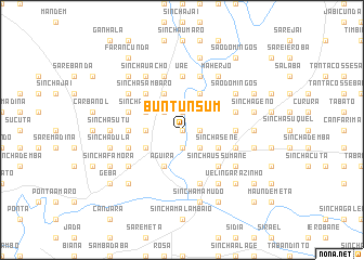 map of Buntunsum