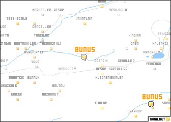 map of Bünüş