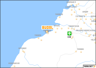 map of Buoal