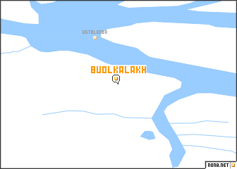 map of Buolkalakh