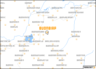 map of Buôn Biăp