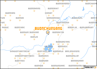 map of Buôn Chur Dang