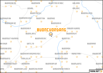 map of Buôn Cuôr Dang