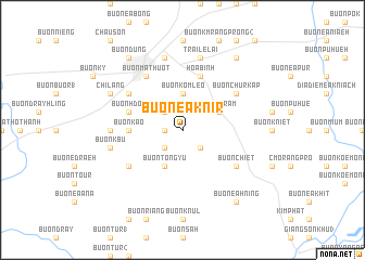 map of Buôn Ea Knir