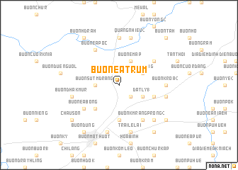 map of Buôn Ea Trum