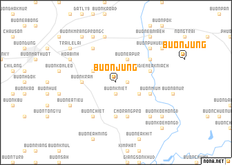 map of Buôn Jung