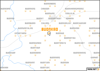 map of Buôn Kao