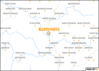 map of Buôn Khang