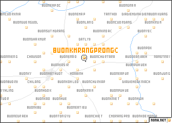 map of Buôn Kmrâng Prŏng (2)