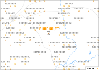 map of Buôn Kniêt