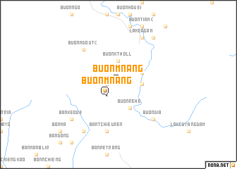 map of Buôn Mnang