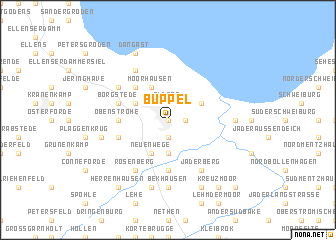 map of Büppel