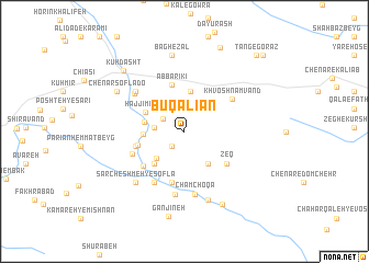 map of Būqalīān