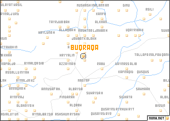 map of Buqrāqā