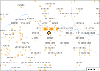 map of Buramba