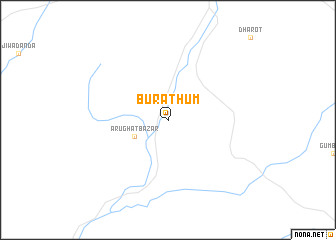 map of Burāthum
