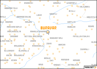 map of Buravar
