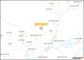 map of Buravet