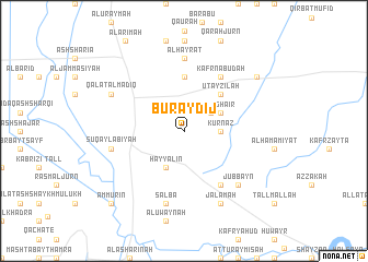 map of Buraydīj