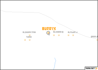 map of Burayk