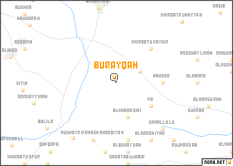 map of Burayqah