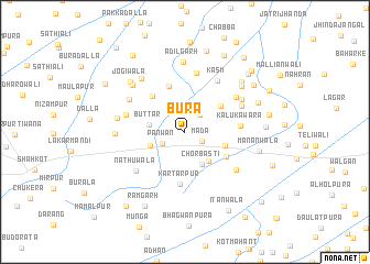 map of Būra