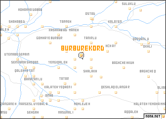 map of Būrbūr-e Kord