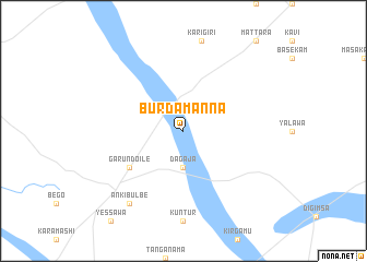 map of Burdamanna