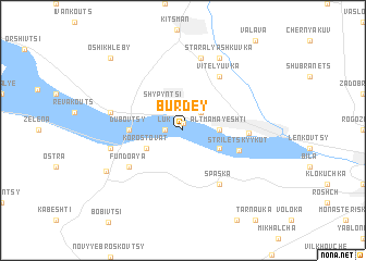 map of Burdey