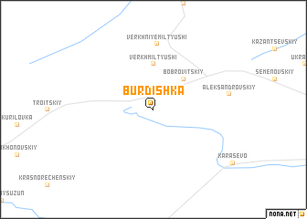 map of Burdishka