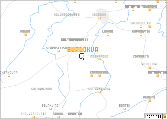map of Bŭrdokva