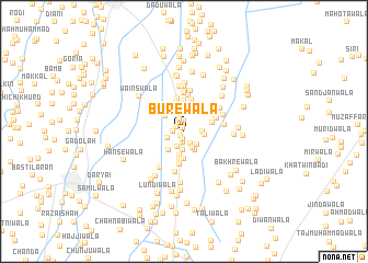 map of Burewāla