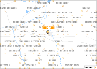 map of Burgau