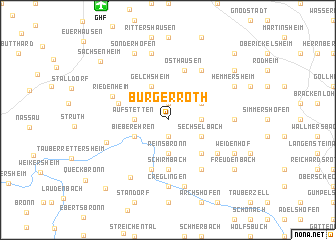 map of Burgerroth