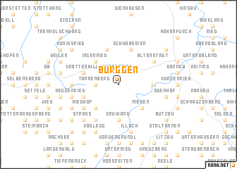 map of Burggen
