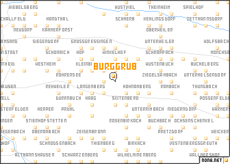 map of Burggrub