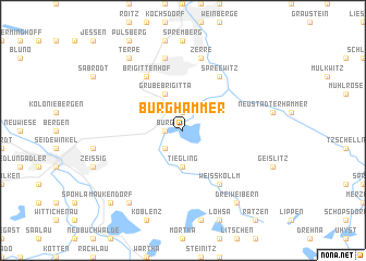 map of Burghammer