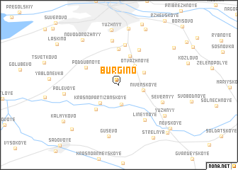 map of Burgino