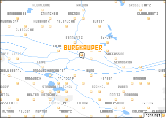 map of Burg Kauper