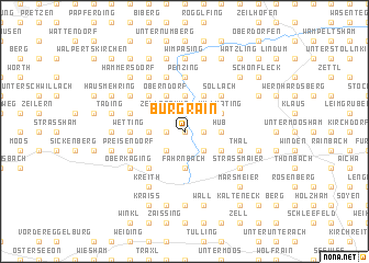 map of Burgrain