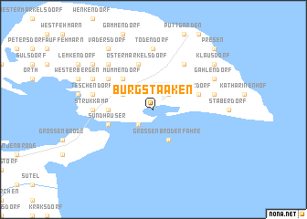 map of Burgstaaken