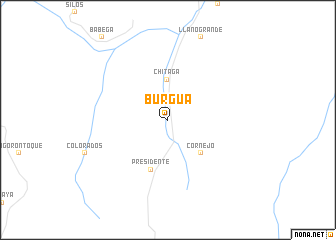 map of Burgua