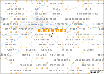 map of Burgweinting
