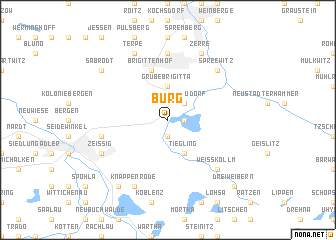map of Burg