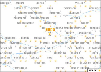 map of Bürg