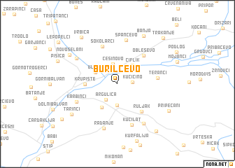 map of Burilčevo