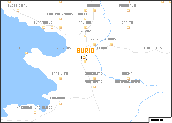 map of Burio