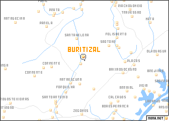 map of Buritizal