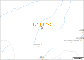 map of Buritizinho