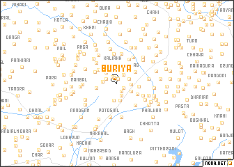 map of Burīya